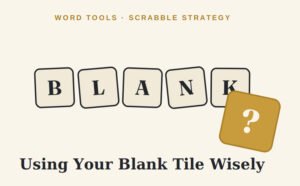 scrabble blank tile